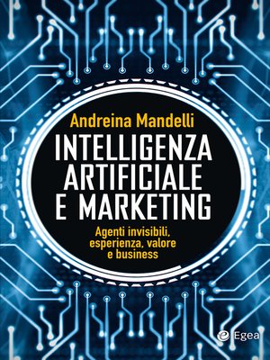 cover image of Intelligenza artificiale e marketing